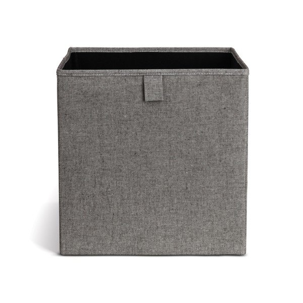 Сива текстилна кутия за съхранение 32x31,5x31,5 cm Soft Storage Cube – Bigso