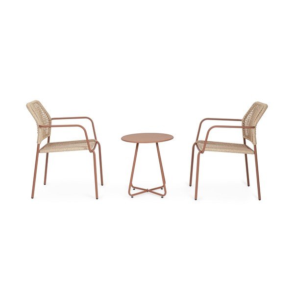 Стоманена кръгла градинска масичка ø 45 cm Jable – Bizzotto-image-2