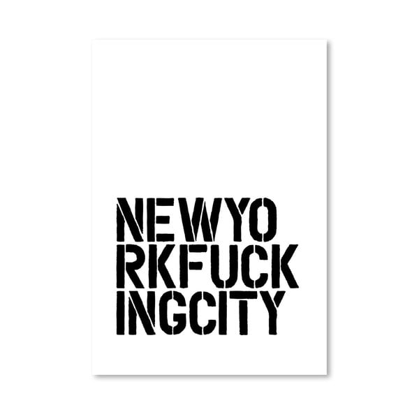 Plakát New York Fucking City, 42x60 cm