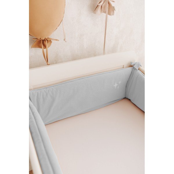 Предпазител за матрак за детско легло 180 cm Stars – Malomi Kids-image-1
