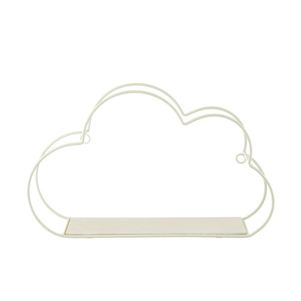 Бял стенен рафт Cloud, ширина 35 cm White Cloud - Sass & Belle