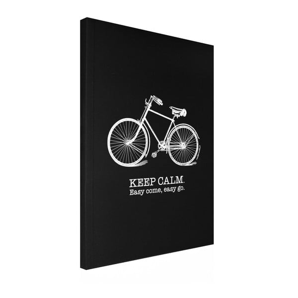 Черна тетрадка с календар Bike, A5 - Makenotes