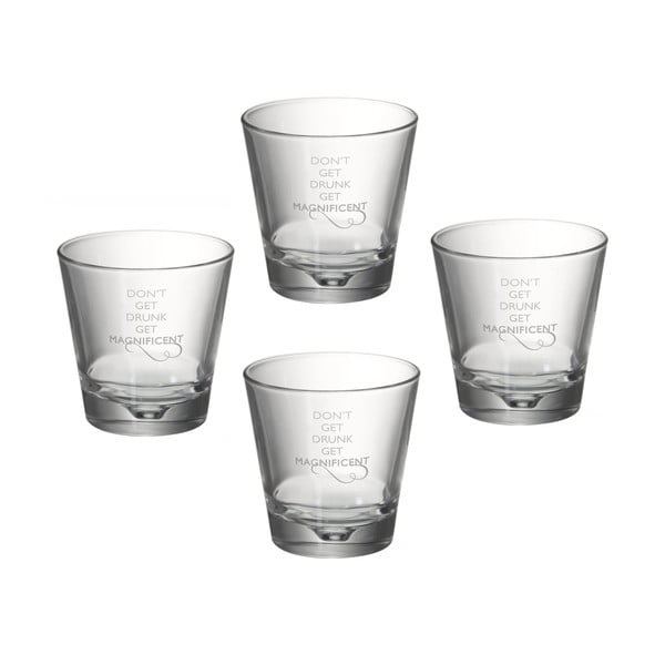 Комплект от 4 чаши за уиски Glass - Parlane