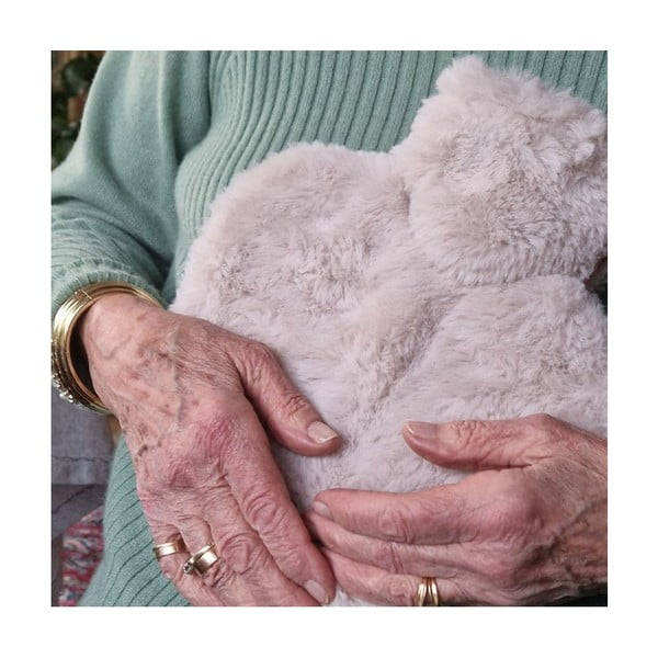 Светлосив термофор от микроплюш 1 l – Hugo Frosch-image-1