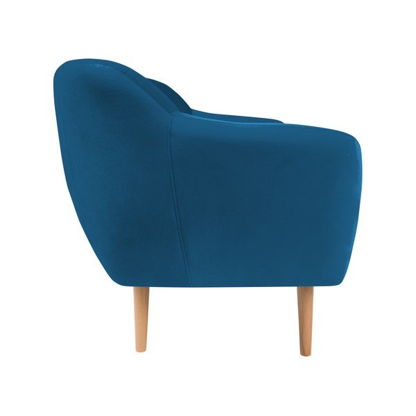 Modrá dvoumístná pohovka Mazzini Sofas Amelie-image-4