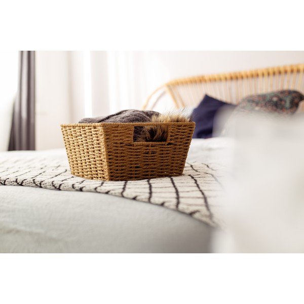 Светлокафява кошница за съхранение Parejo - Compactor-image-3