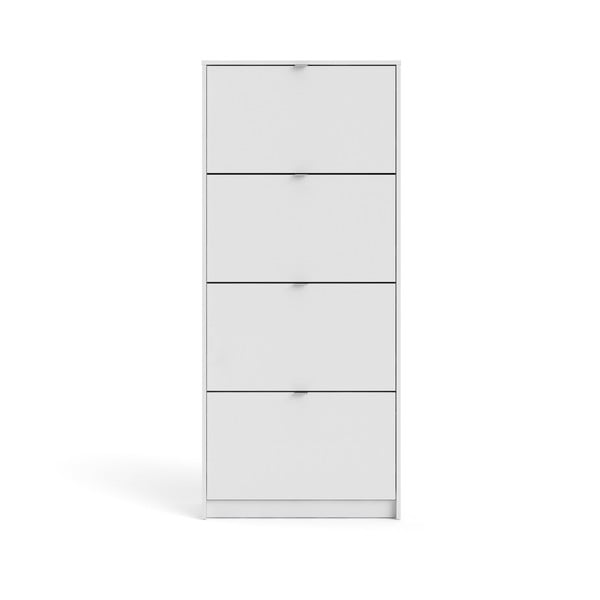 Бяла накланяща се стойка за обувки Shoes – Tvilum-image-2