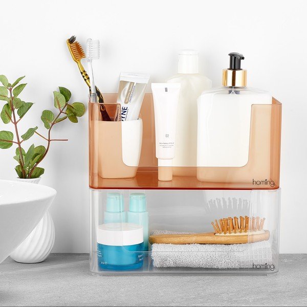Пластмасови органайзери за козметика в комплект от 2 - Mioli Decor-image-1