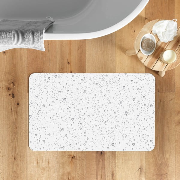 Светлосив килим за баня 50x80 cm Splash – douceur d'intérieur-image-1