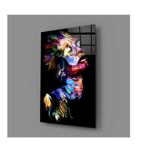 Картина върху стъкло , 46 x 72 cm Effect Woman - Insigne-image-3