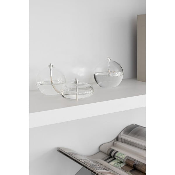 Стъклена маслена лампа (височина 6 cm) Aura – Mette Ditmer Denmark-image-2