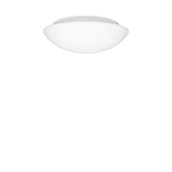 Бяла лампа за таван ø 30 cm със стъклен абажур Mato - Sotto Luce