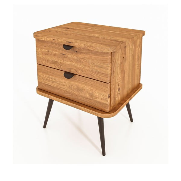 Нощно шкафче от дъбова дървесина в естествен цвят Kula - The Beds-image-3