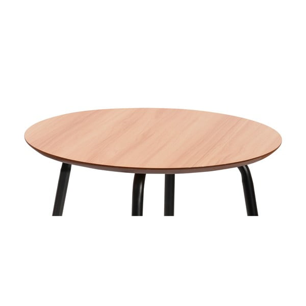 Кръгли масички за кафе в комплект от 2 бр. в естествен цвят ø 55 cm Luke – Bonami Essentials-image-4