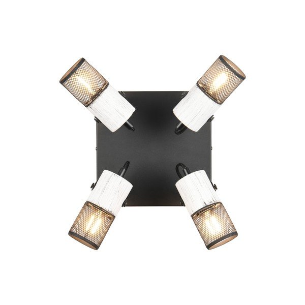 Черно-бял прожектор ø 9 cm Tosh - Trio-image-2