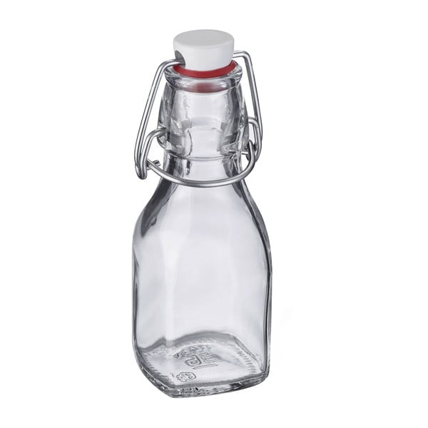 Стъклена бутилка с капачка със скоба, 125 ml - Westmark