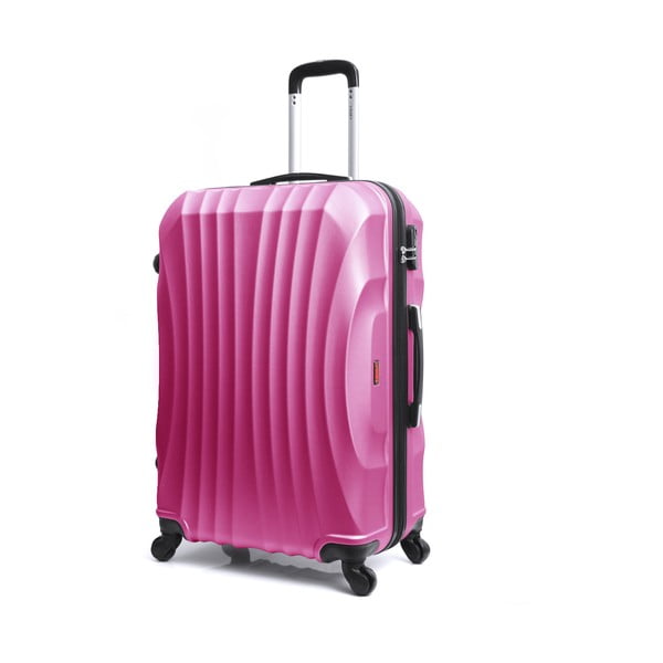 Розов куфар с количка Moscou-e, 30 л - Hero-image-2