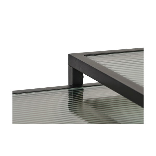 Стъклени масички за съхранение в комплект от 2 бр. 50x50 cm Bronco - Unique Furniture-image-3