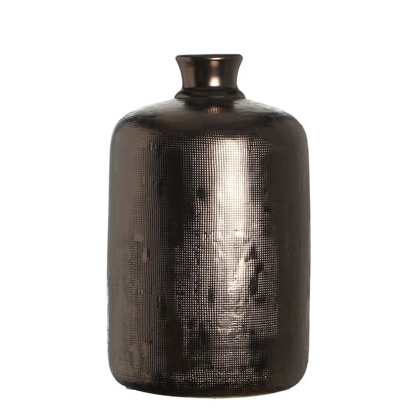 Keramická váza Ivan Copper, 30 cm