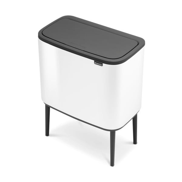Бяло стоманено кошче за боклук отваряне с докосване 36 l Bo Touch Bin – Brabantia-image-4