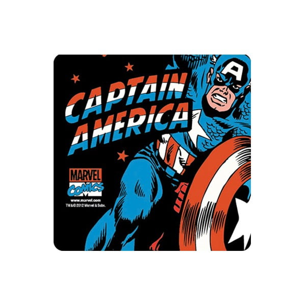 Set 6 tácků Captain America