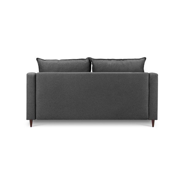 Диван от тъмносиво кадифе Ancolie, 150 cm - Mazzini Sofas-image-3