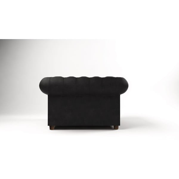 Фотьойл от черно кадифе Cambridge - Ropez-image-2