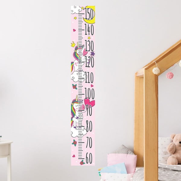 Детски стикер - лента за врата или стена 15x100 cm Unicorns – Ambiance