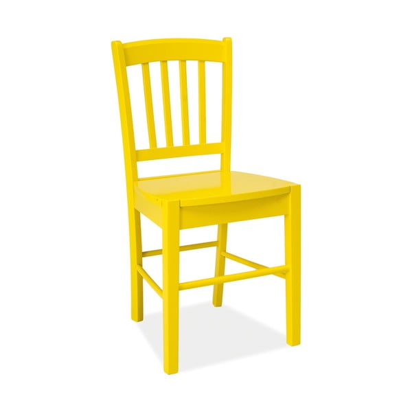 Jídelní židle CD-57, žlutá