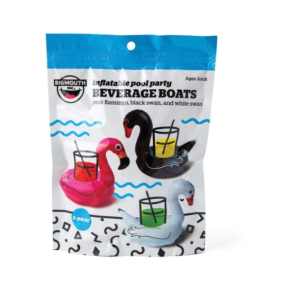 Sada 3 nafukovacích kruhů na nápoje Big Mouth Inc. Birds-image-2