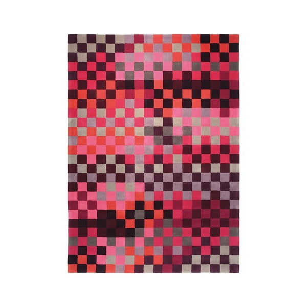 Koberec Pixel  Pink 90x160 cm