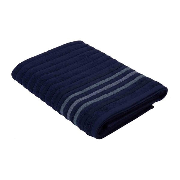Синя памучна кърпа Stripe, 70 x 140 cm - Bella Maison