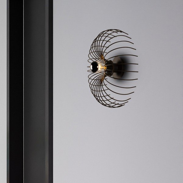 Черна стенна лампа Opilio – Squid Lighting-image-1