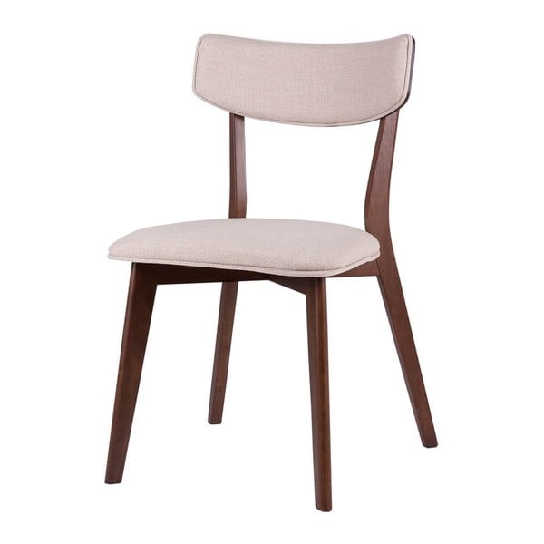 Комплект от 2 трапезни стола с тъмнокафява основа Anais - sømcasa