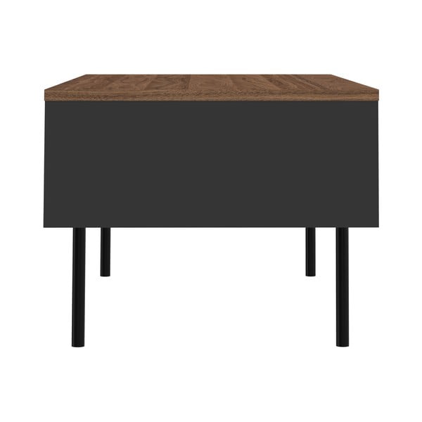 Масичка за кафе с плот в дъбов декор 100x50 cm Radio - TemaHome-image-3