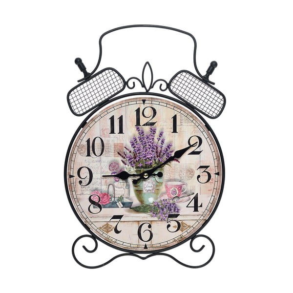 Nástěnné hodiny Lavender Clock