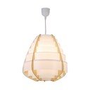 Бяло висящо осветително тяло Nagoja – Candellux Lighting