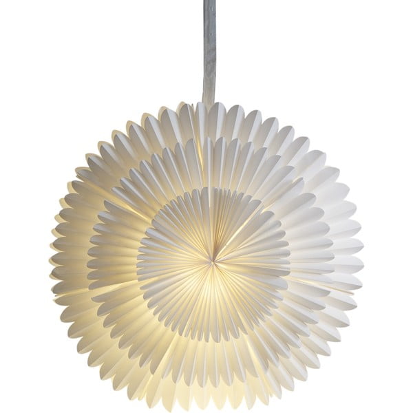 Бяла коледна светлинна украса ø 50 cm Frost - Star Trading