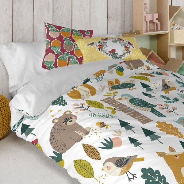 Памучна калъфка за възглавница с възможност за обръщане , 50 x 30 cm Harvestwood - Moshi Moshi-image-3