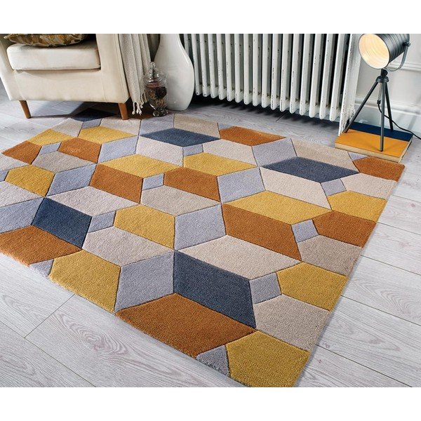 Жълт килим , 80 x 150 cm Scope - Flair Rugs-image-4