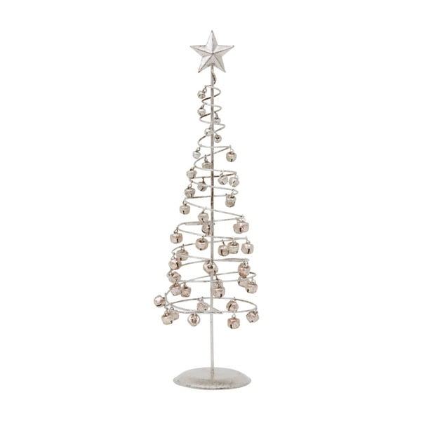 Dekorace Archipelago Silver Metal Tree, 32 cm