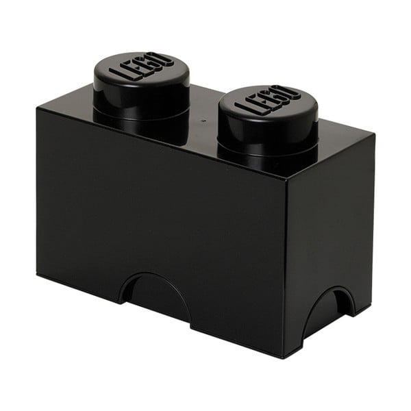Черна двойна кутия за съхранение - LEGO®