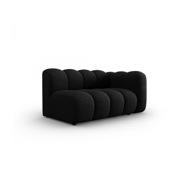Черно-антрацитен модулен диван (десен ъгъл) Lupine – Micadoni Home-image-1