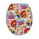 Лесно затваряща се тоалетна седалка Pop Art, 45 x 37,5 cm - Wenko