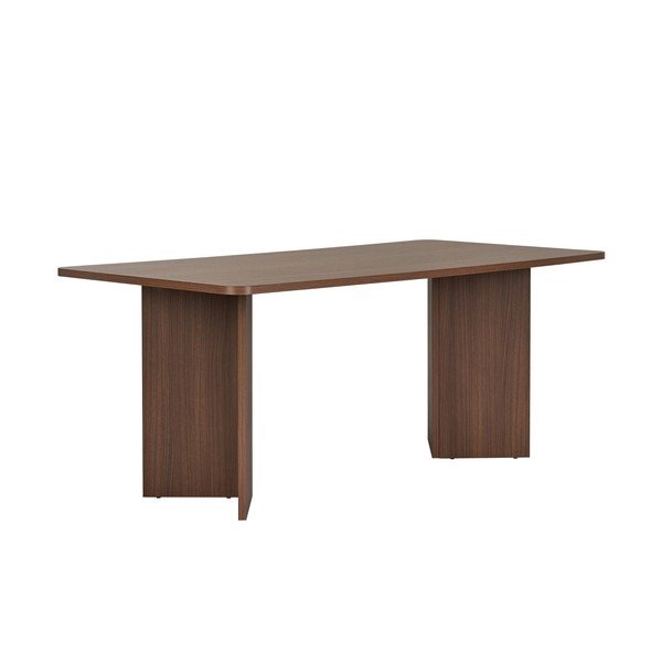Трапезна маса от декор от орех 90x180 cm Linza – Kalune Design