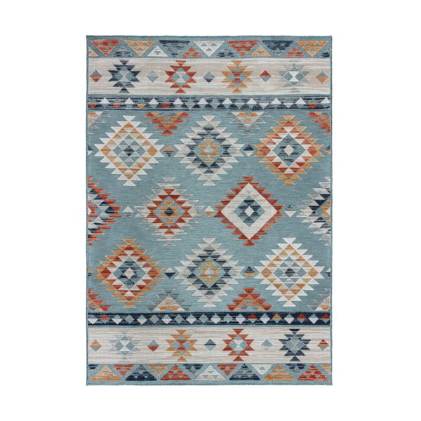 Син външен килим 120x170 cm Avery Blue – Flair Rugs