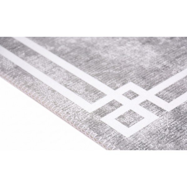 Сива пътека подходяща за пране 80x300 cm Mano – Vitaus-image-2
