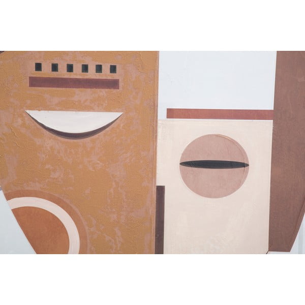 Ръчно рисувана картина 80x100 cm Ethnic Face - Mauro Ferretti-image-3