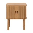 Нощно шкафче от дъб  в естествен цвят Langley – Actona