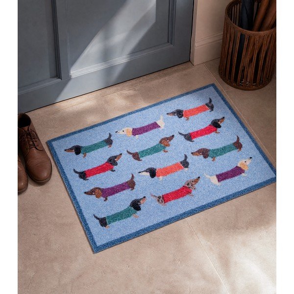 Текстилна изтривалка 40x60 cm Dachshund – Artsy Doormats-image-1
